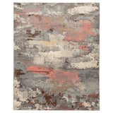 GRUNDSKOLA Rug, low pile, multicolor, 7 ' 10 "x9 ' 10 "