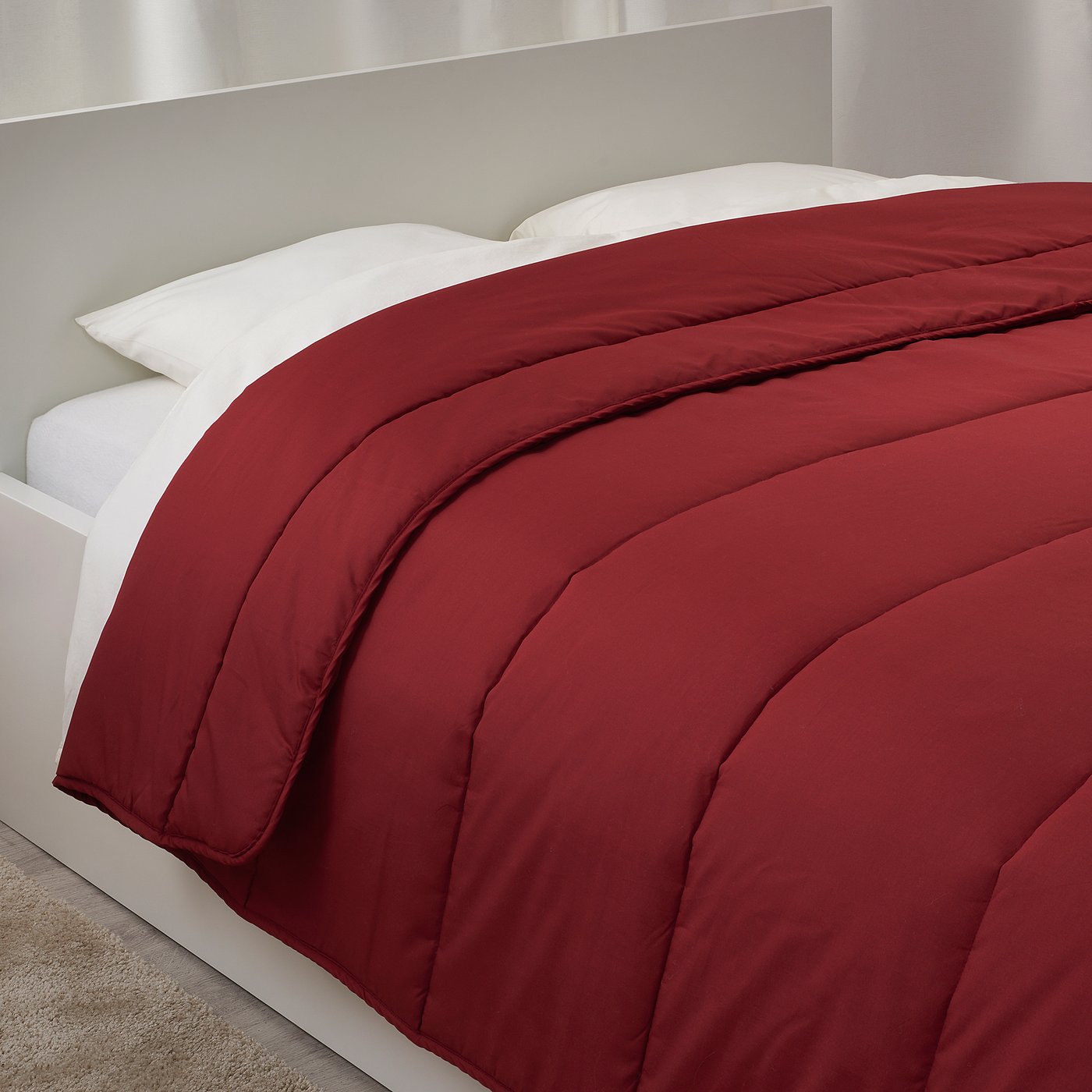 GRUSBLAD Comforter, warmer, wine, Full/Queen IKEA