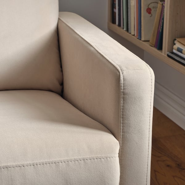 GRYTERYD Recliner rocker armchair, Hakebo beige