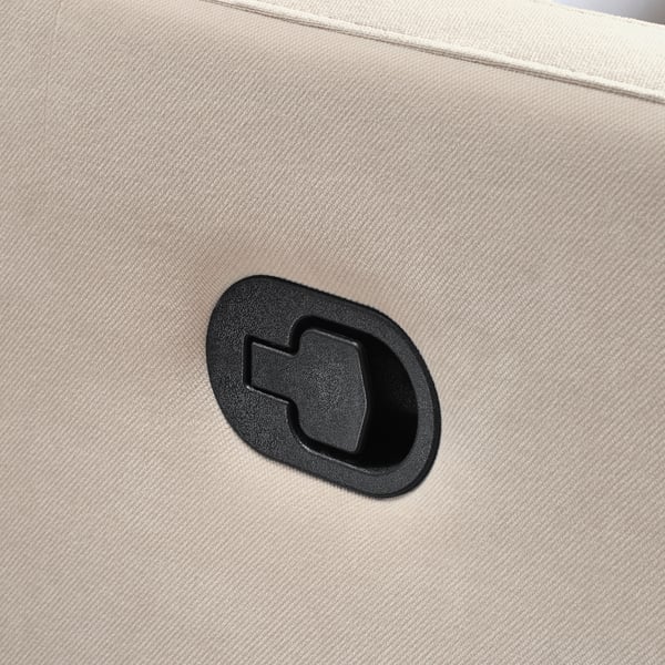 GRYTERYD Recliner rocker armchair, Hakebo beige