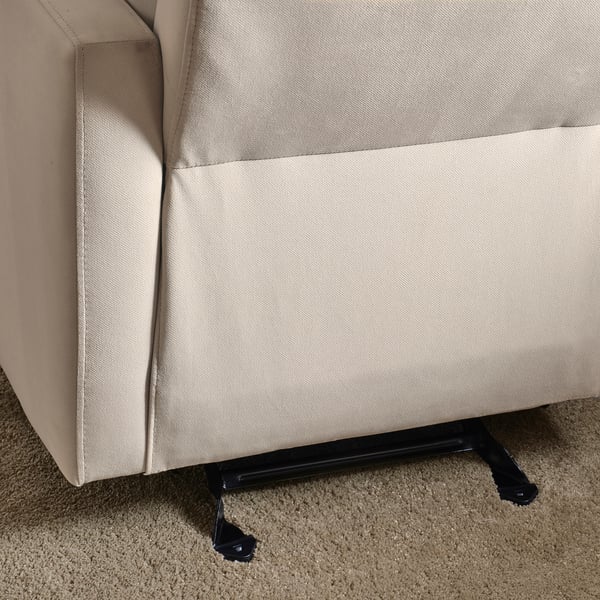 GRYTERYD Recliner rocker armchair, Hakebo beige