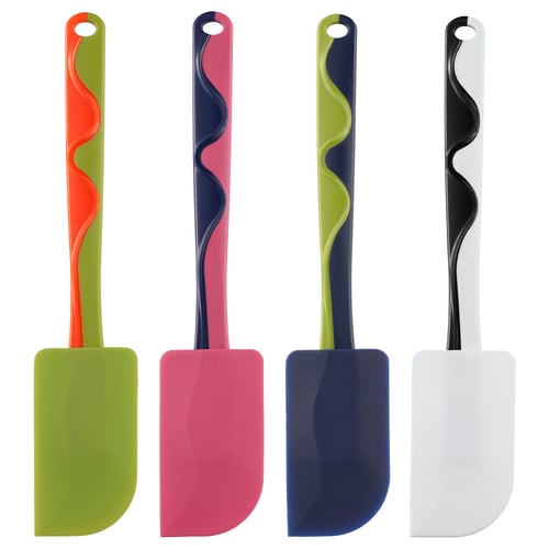 Gubbrora Rubber Spatula Green Pink Blue White Ikea
