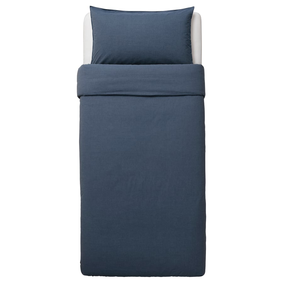 GULBJÖRK duvet cover and pillowcase(s), blue, Twin IKEA