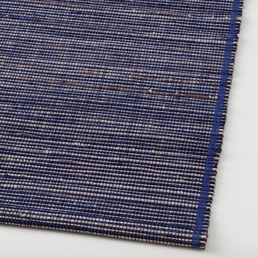 GULDID place mat, blue, 18x13" IKEA