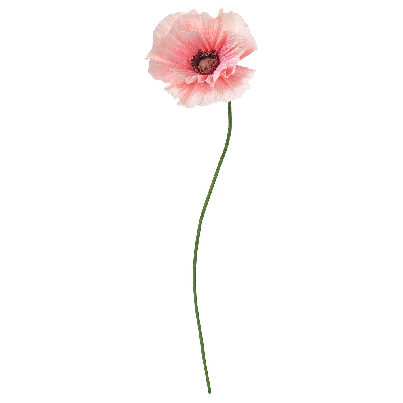 Artificial Flower, Paper/Poppy Pink