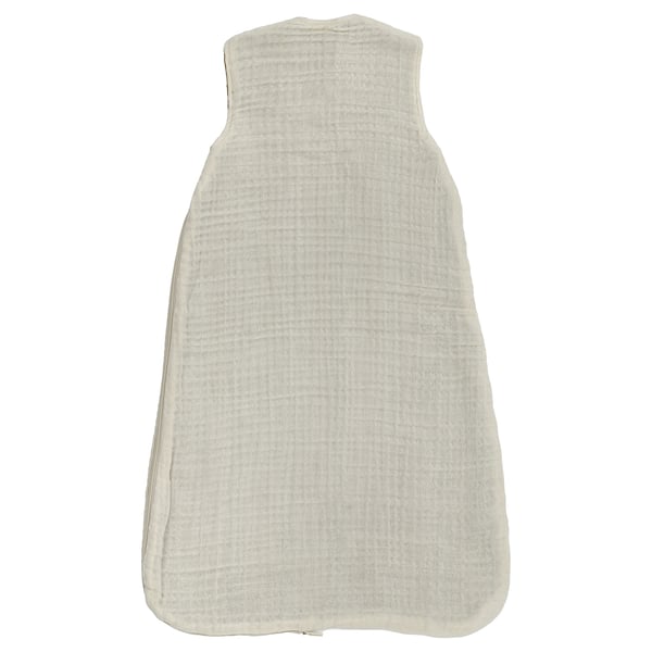 GULDVÄVARE Wearable blanket, beige/dark yellow, 0-6 months