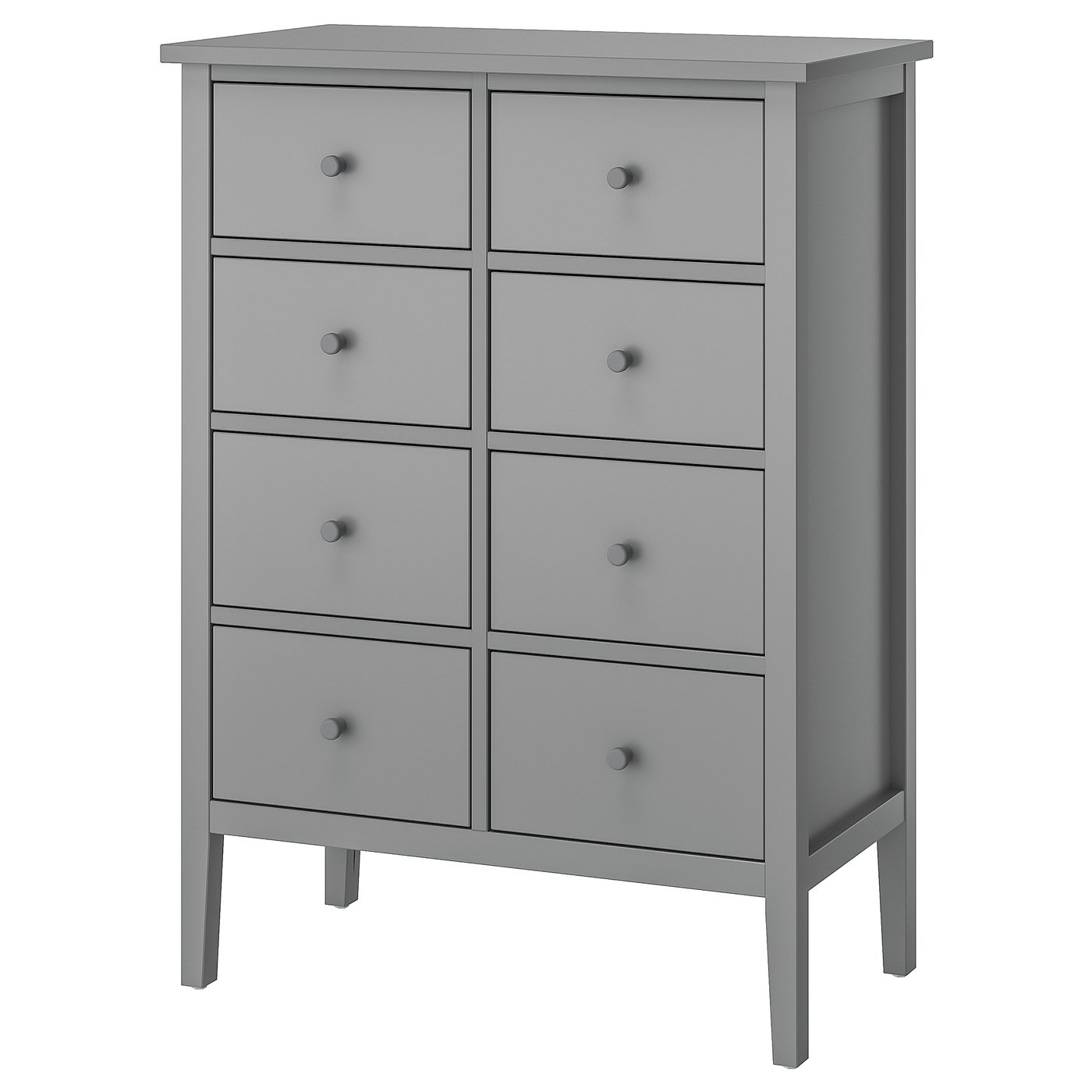 8-Drawer Dresser, Gray/Anchor/Unlock Function