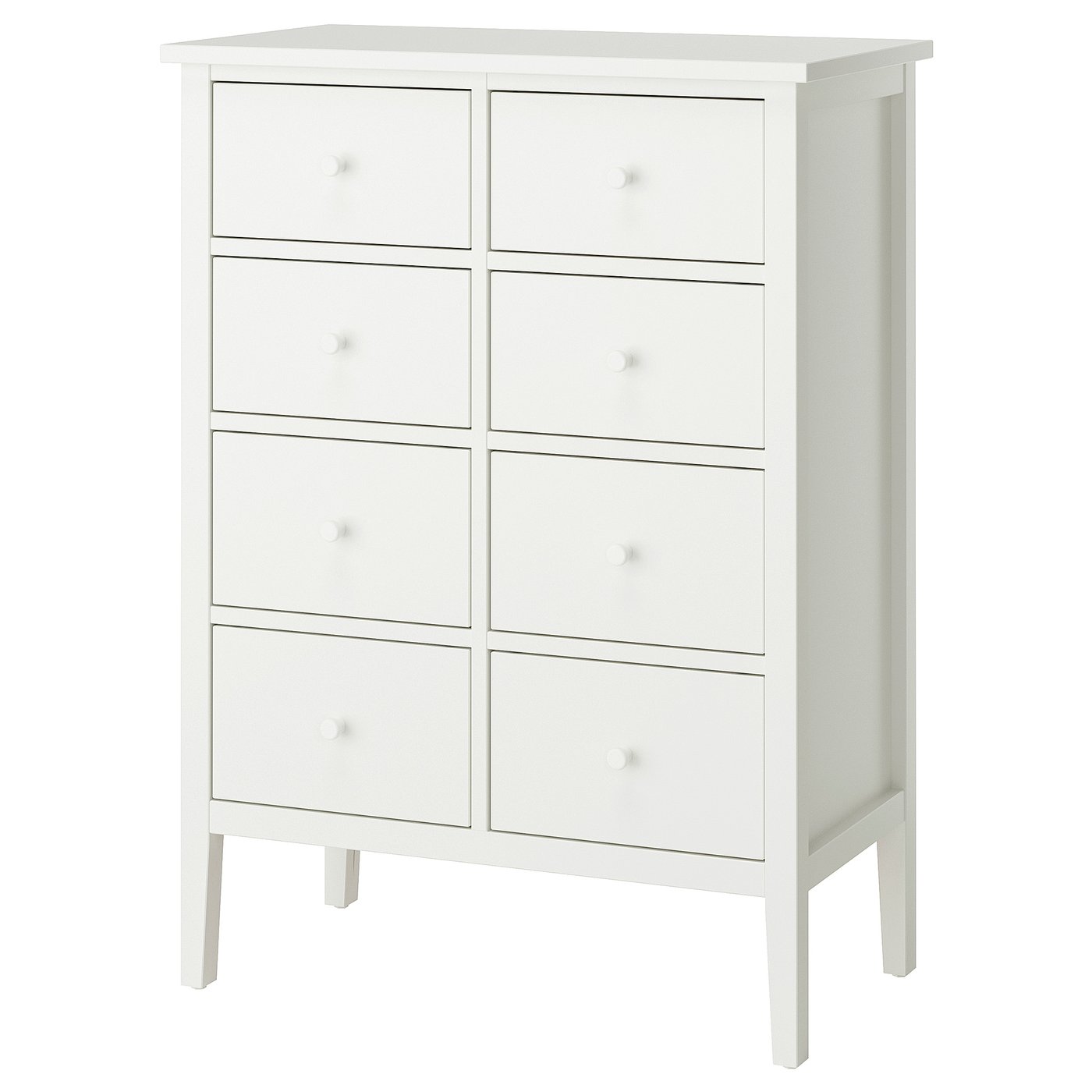 8-Drawer Dresser, White/Anchor/Unlock Function