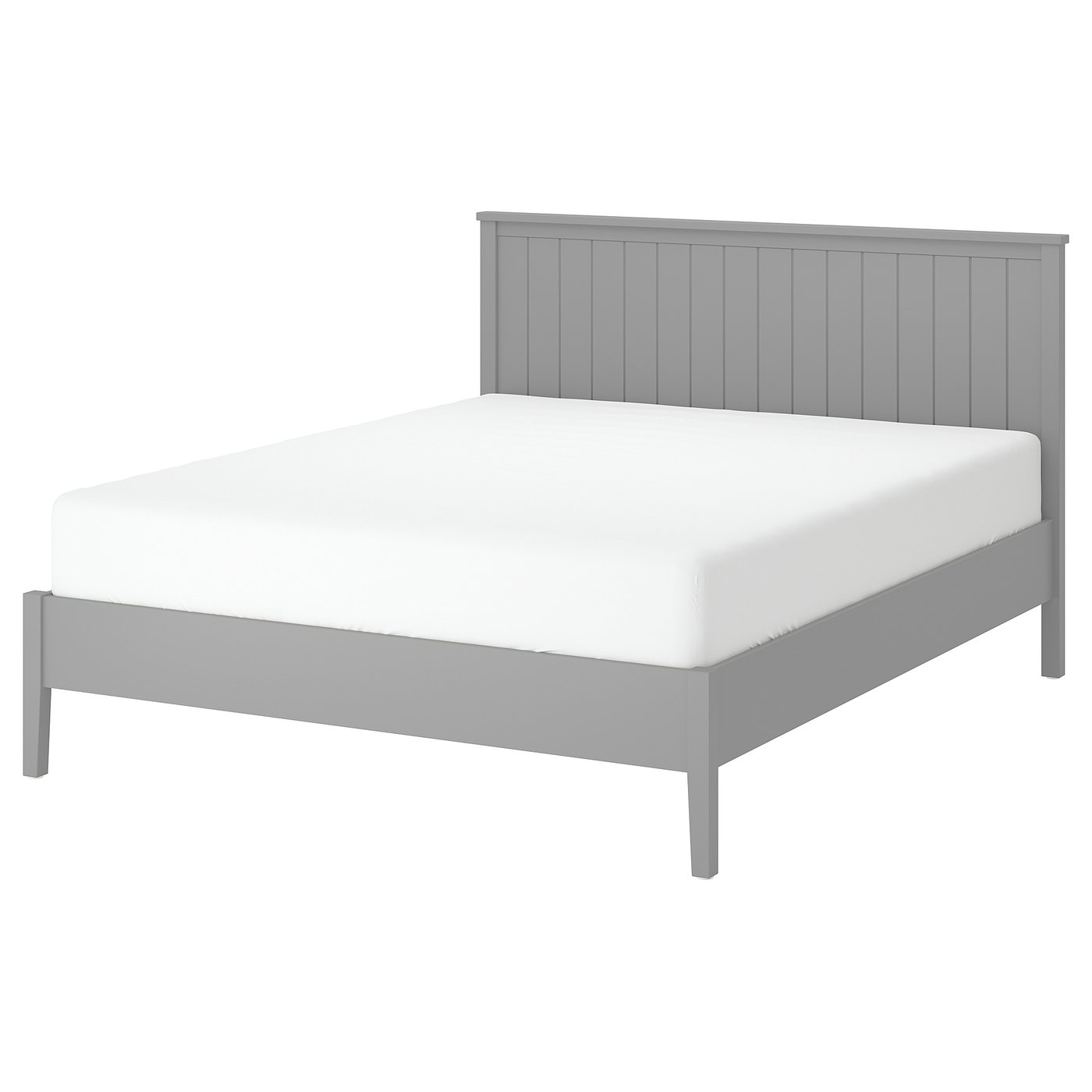 GULLABERG bed frame, gray, Queen - IKEA