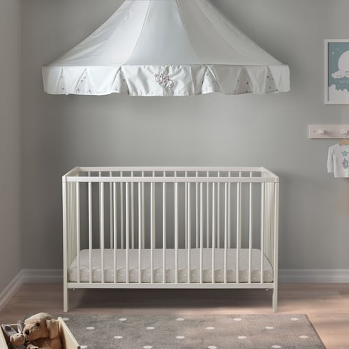 GULLIVER crib, white, 271/2x52" IKEA