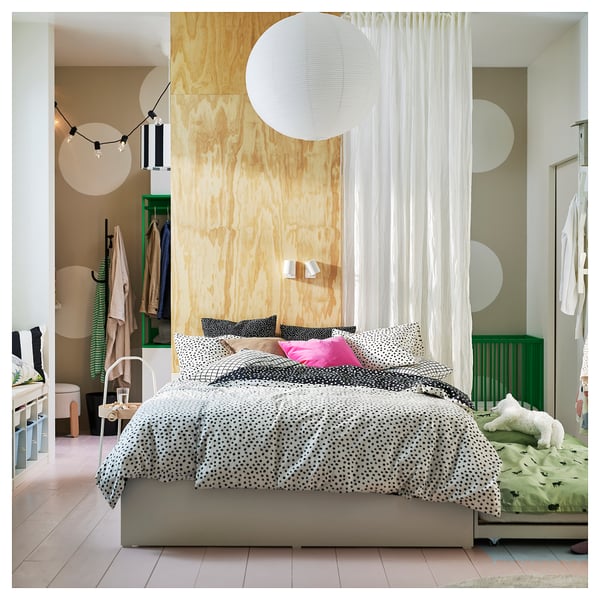 GULLSUDARE / HAVSDJUP Pendant lamp, white, 27 1/2 "