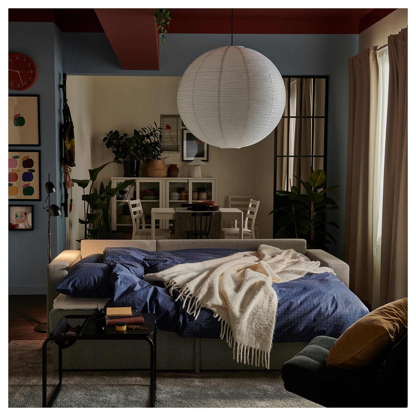 GULLSUDARE グルスーダレ　ikea GULLSUDARE pendant lamp shade, white/handmade, 27 ½