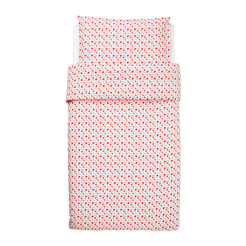 GULSPARV Crib duvet cover/pillowcase IKEA