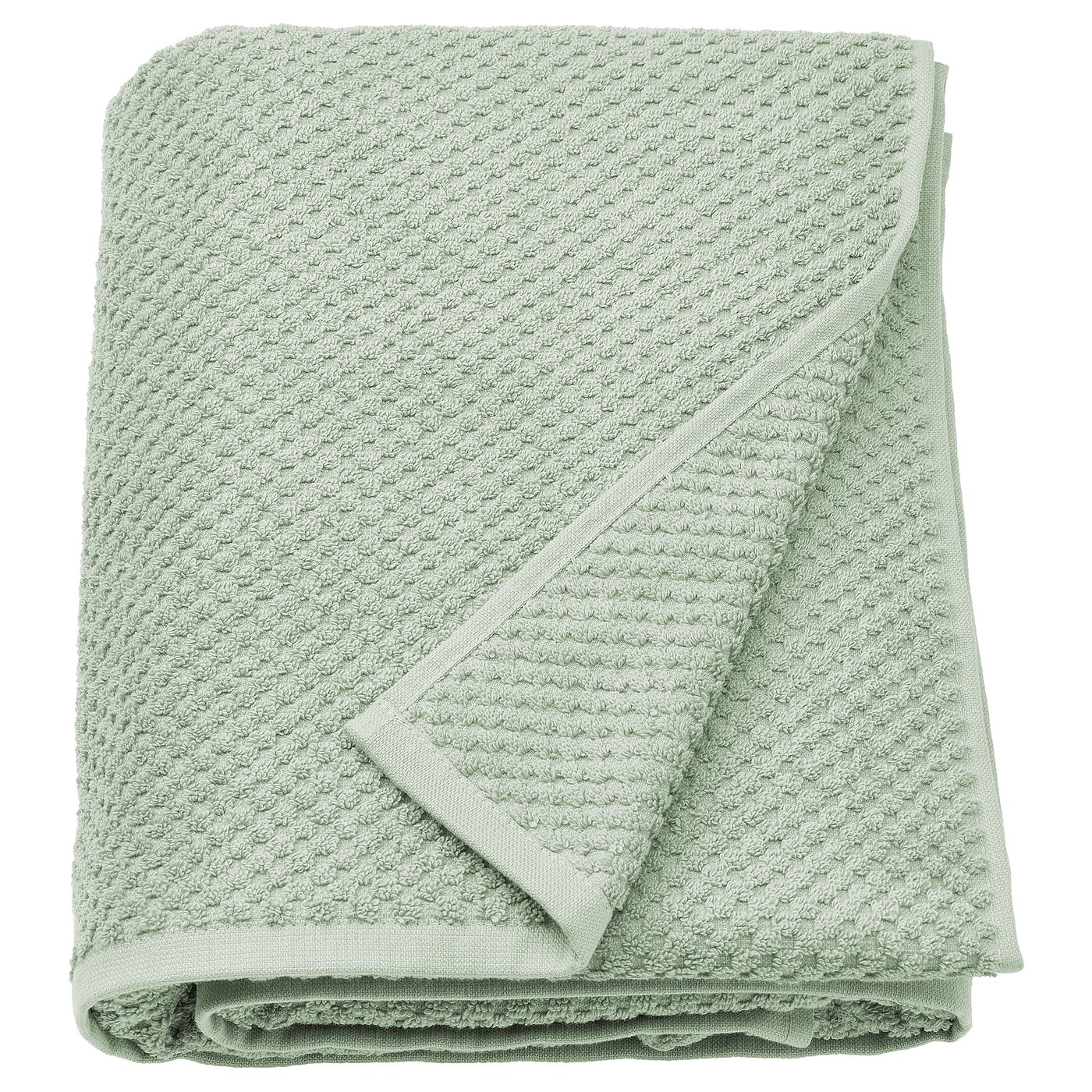 GULVIAL bath sheet, pale gray-green, 39x59" - IKEA