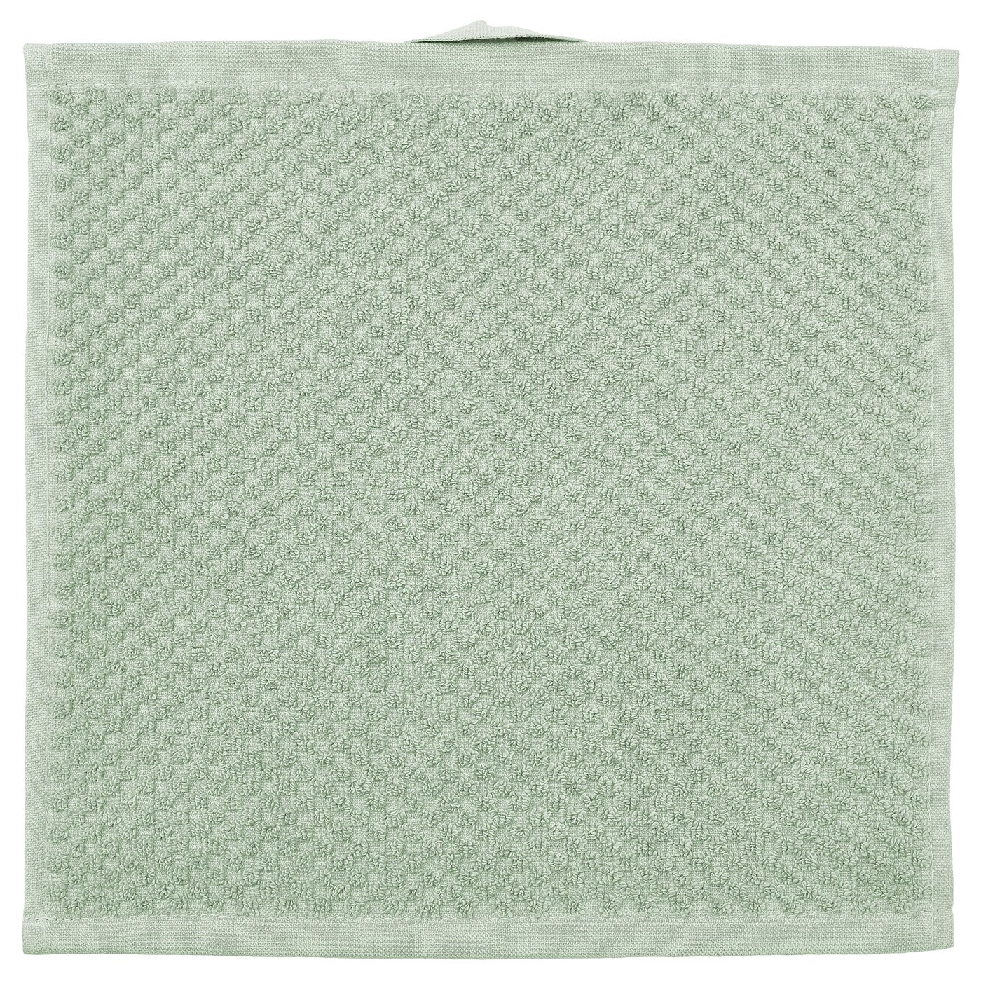 Washcloth, Pale Gray-Green