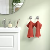 GULVIAL Washcloth, red-brown, 12x12 "