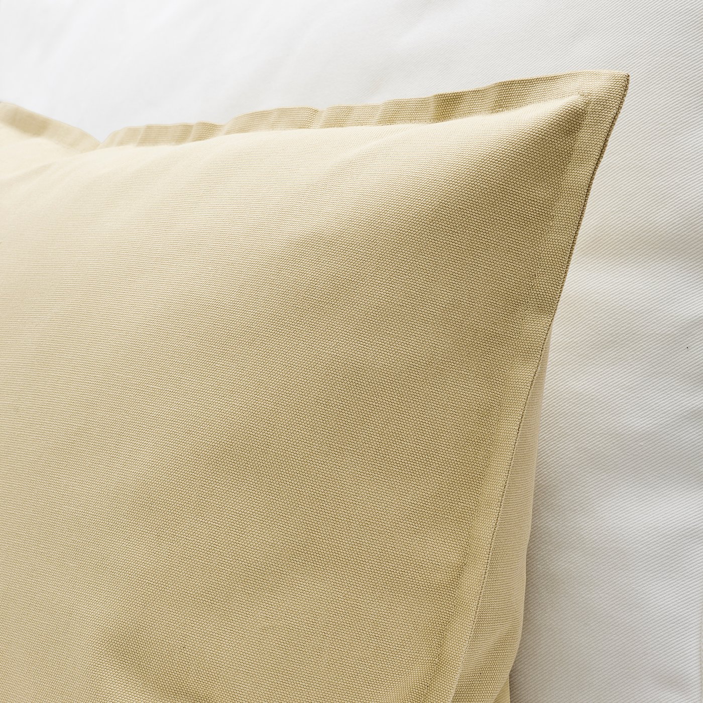 ikea yellow pillow