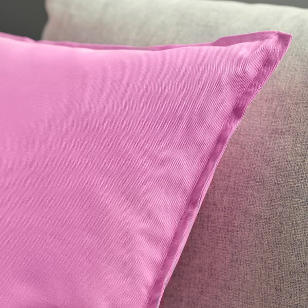 GURLI Cushion cover, pink, 20x20 "