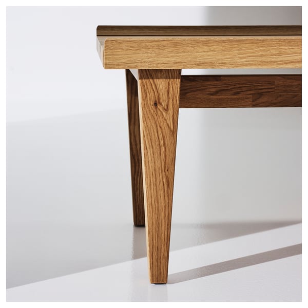GUTTANE Side table, oak, 22 7/8x15 3/8 "