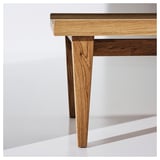 GUTTANE Side table, oak, 22 7/8x15 3/8 "
