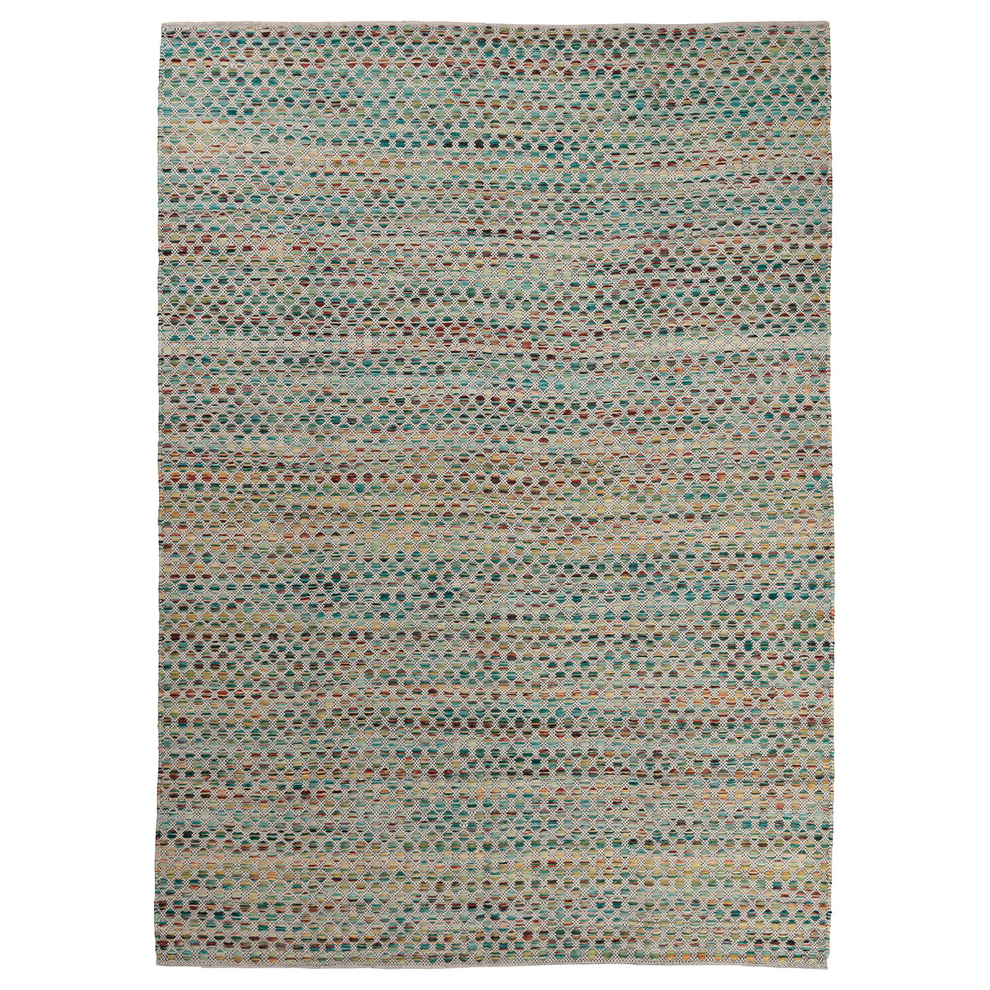 GYRSTINGE Rug, flatwoven - handmade multicolor/green 5 ' 7 "x7 ' 10 "