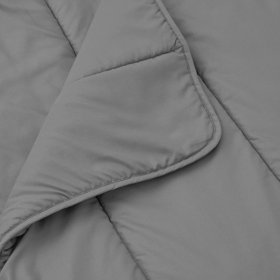 HÄLLESPRING Comforter set, gray cooler, Full/Queen IKEA