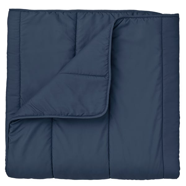 Hallespring Comforter Set Dark Blue Cooler Full Queen Ikea