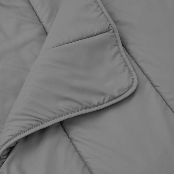 Hallespring Comforter Set Gray Cooler Twin Ikea