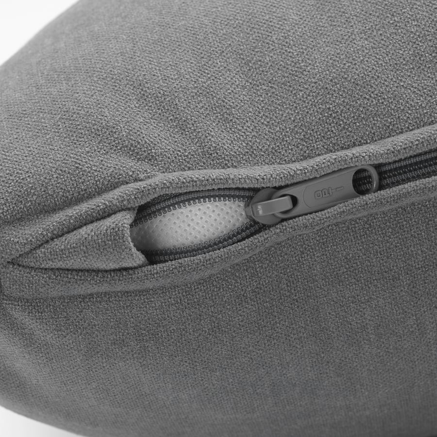 HÄRLANDA cover for loveseat sleeper section, Ljungen medium gray IKEA