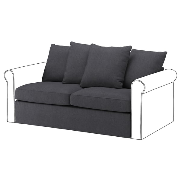 Harlanda Loveseat Sleeper Section Sporda Dark Gray Ikea Related manuals for ikea ektorp loveseat frame.