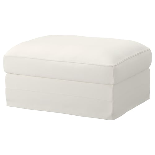 HÄRLANDA ottoman with storage, Inseros white IKEA