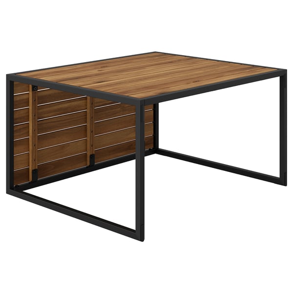 HÅKANSKÄR Coffee table, outdoor/light brown stained, 31 1/2x25 1/4 "