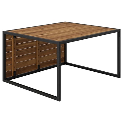 HÅKANSKÄR Coffee table, outdoor/light brown stained, 31 1/2x25 1/4 "