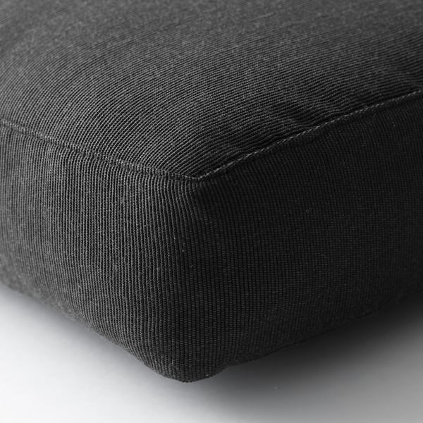 Hallo Seat Pad Outdoor Black Ikea