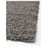 HAMPEN Rug, high pile, gray, 4 ' 4 "x6 ' 5 "