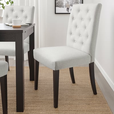HANSOLLE Chair, black-brown