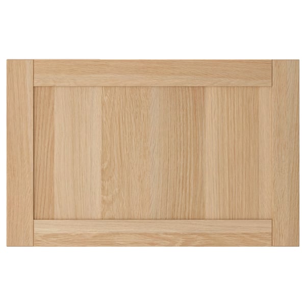 HANVIKEN Door/drawer front, white stained oak effect, 23 1/2x15 "