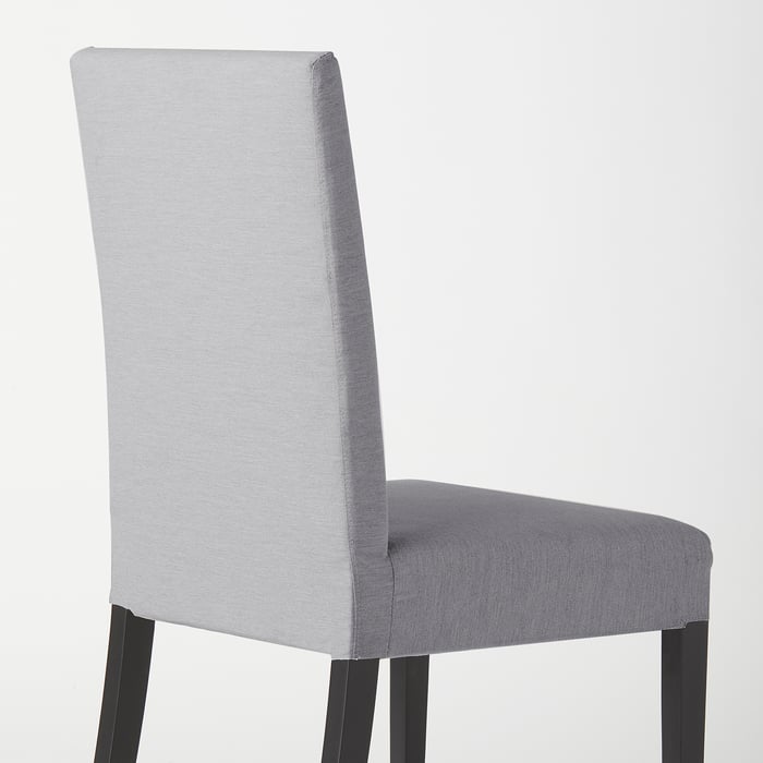 HARRY Chair, black/Knisa light gray IKEA