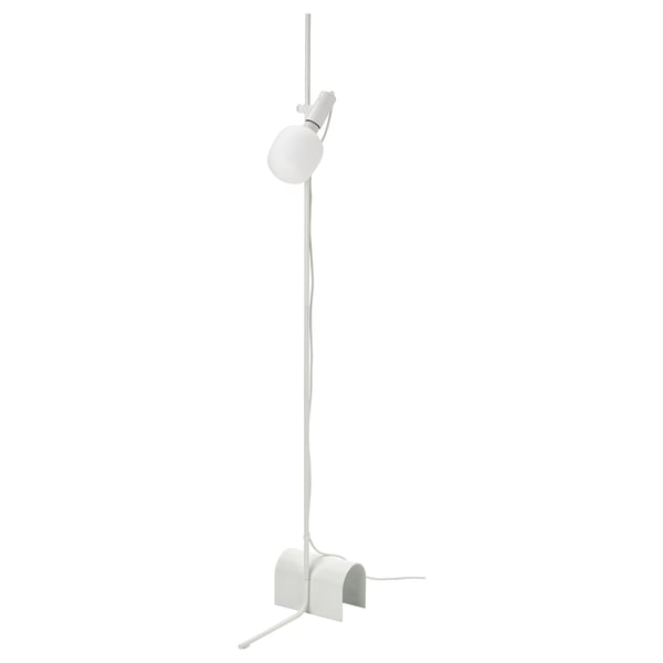 HÅRSLINGA / TRÅDFRI Floor lamp with LED bulb, white/smart white spectrum