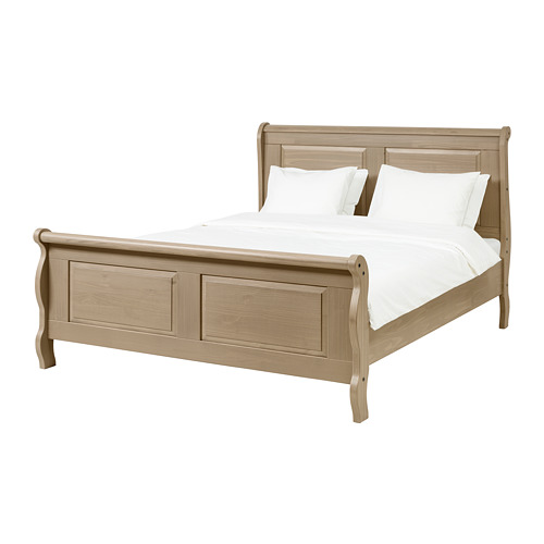 HASSELVIKA Bed frame Queen, Luröy IKEA