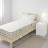 HASVÅG Spring mattress, medium firm/beige, Twin