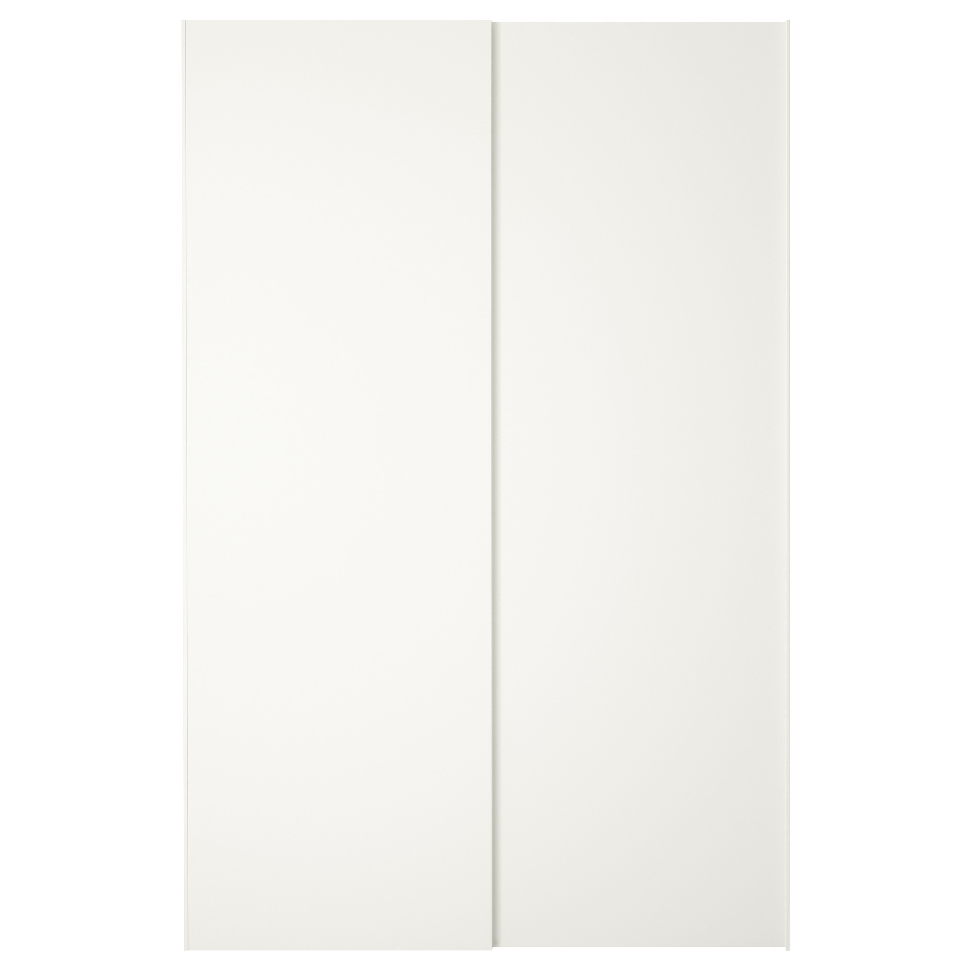 HASVIK Pair of sliding doors, white, 59x92 7/8" IKEA