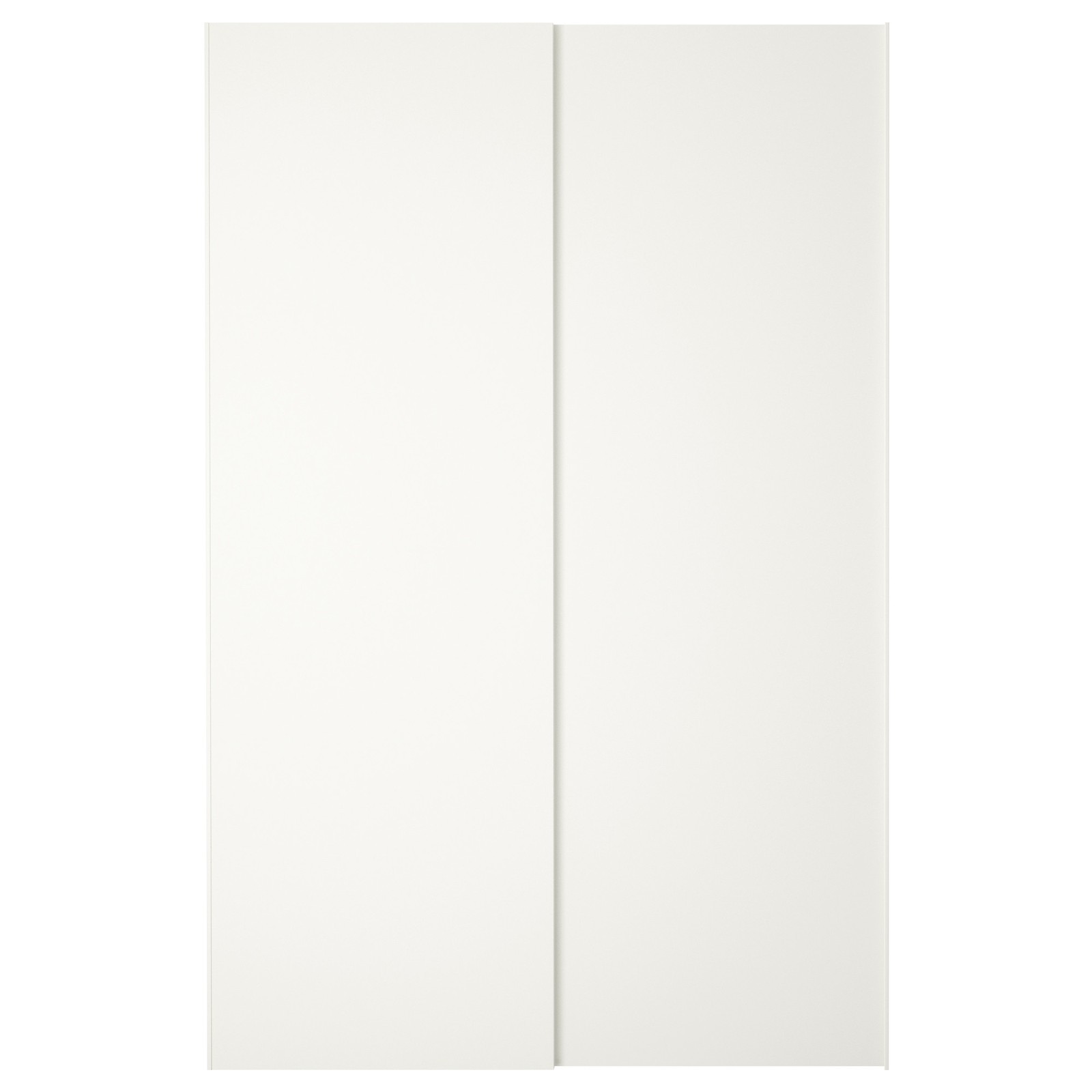 HASVIK Pair of sliding doors, white, 59x92 7/8" IKEA