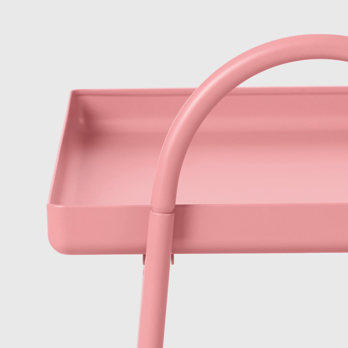 HATTÅSEN Bedside table/shelf unit - pink