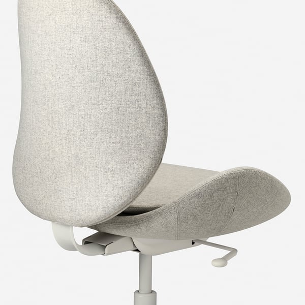 Hattefjall Office Chair Gunnared Beige Ikea