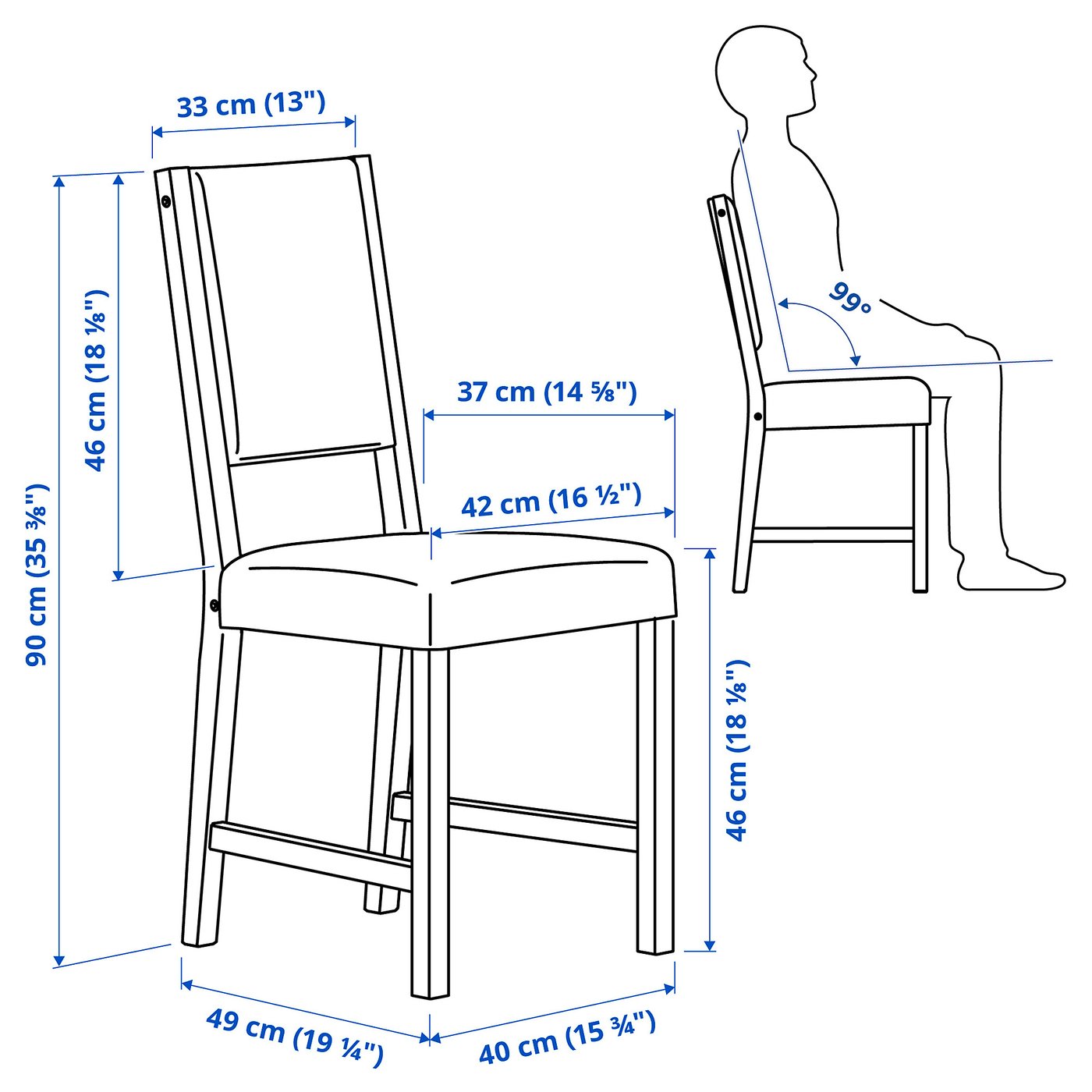 【ka2626ka①】IKEA STEFAN ステーファン チェア6脚 STEFAN ステーファン チェア, ブラウンブラック - IKEA