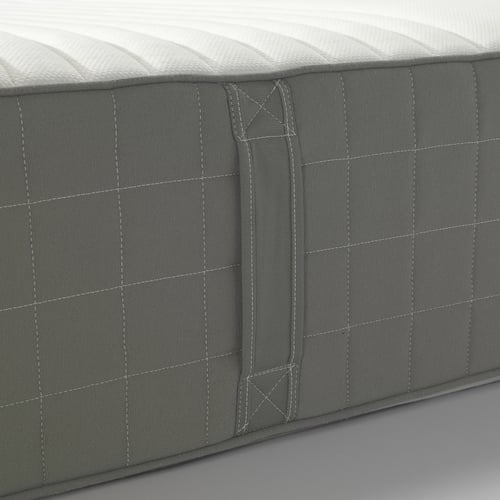 HAUGSVÄR hybrid mattress, firm/dark gray, Full IKEA