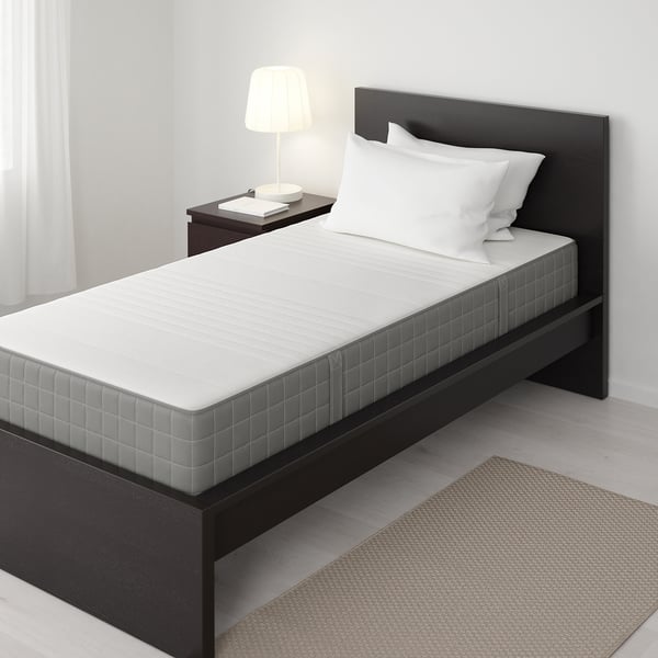 HAUGSVÄR Hybrid mattress firm/dark gray IKEA