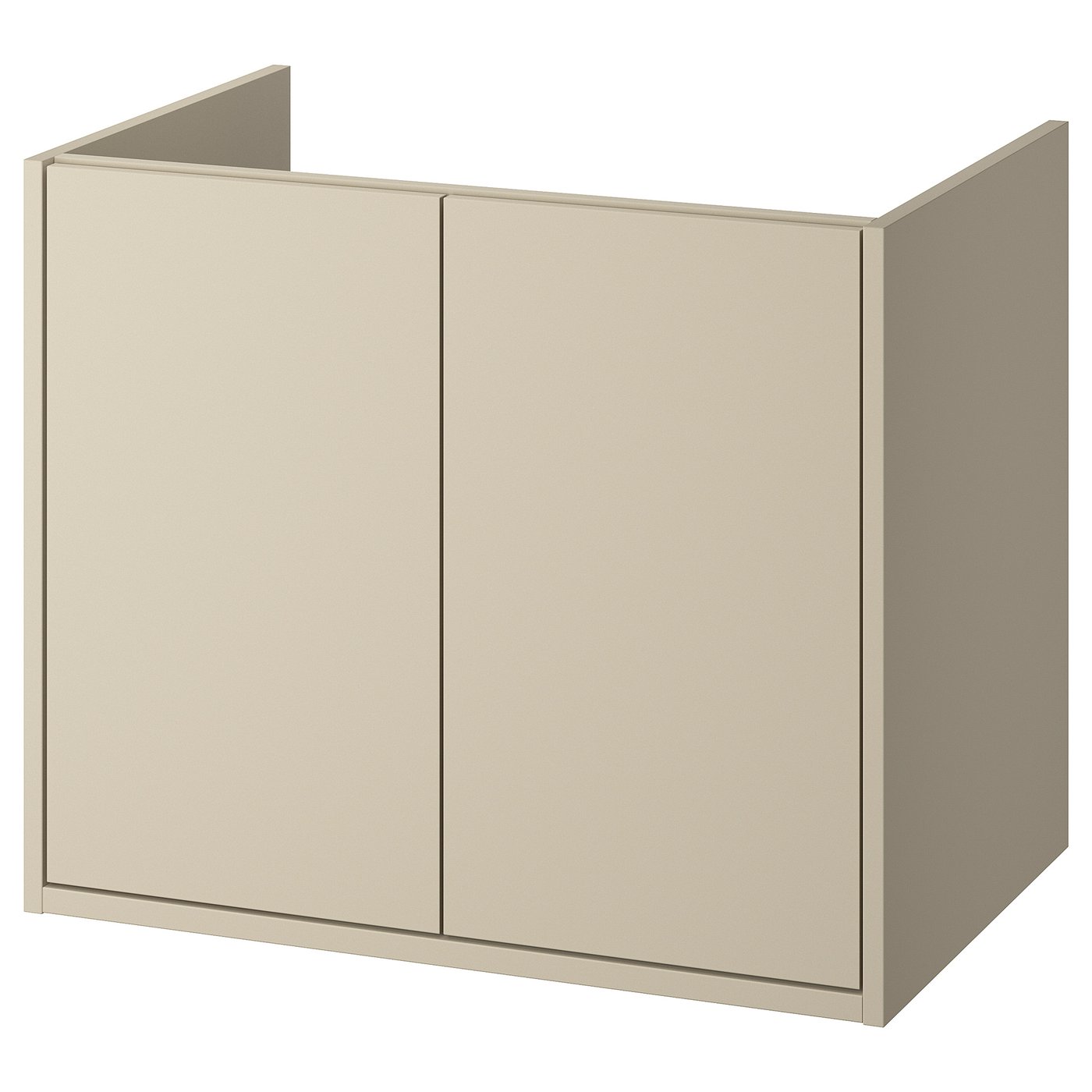 HAVBÄCK Bathroom vanity with doors, beige, 30x21x251/8" - IKEA US