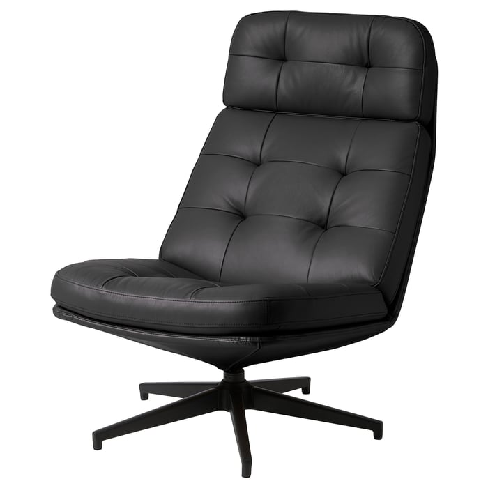 HAVBERG swivel chair, Grann/Bomstad black IKEA